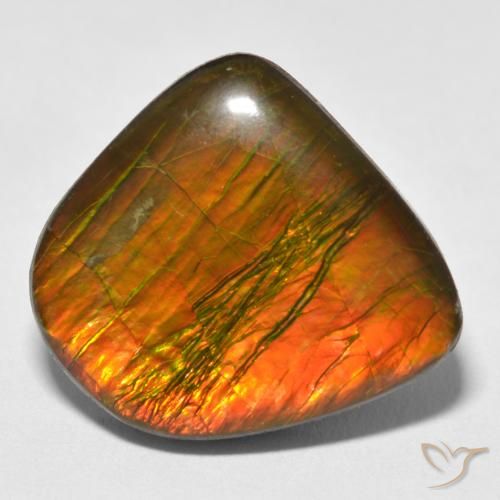 17.88ct Natural Multicolorido amolita, Chique, Opaco