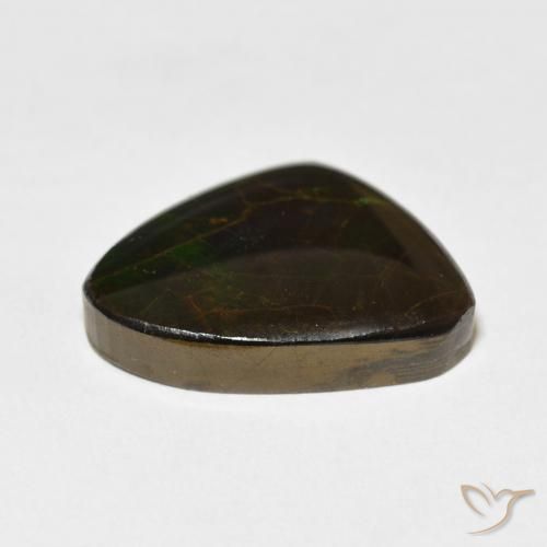 amolita Multicolorido Natural 11.37ct, Chique, Opaco