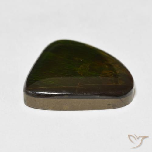amolita Multicolorido Natural 16.47ct, Chique, Opaco