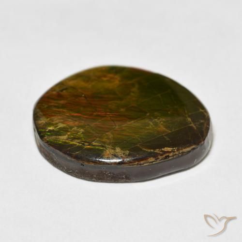 amolita Multicolorido Natural 17.77ct, Chique, Opaco