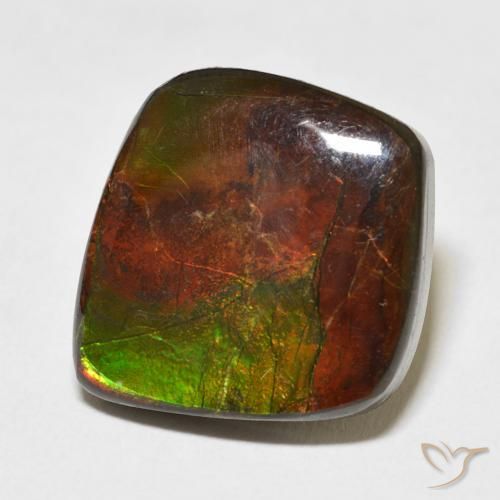 amolita Multicolorido Natural 11.81ct, Chique, Opaco