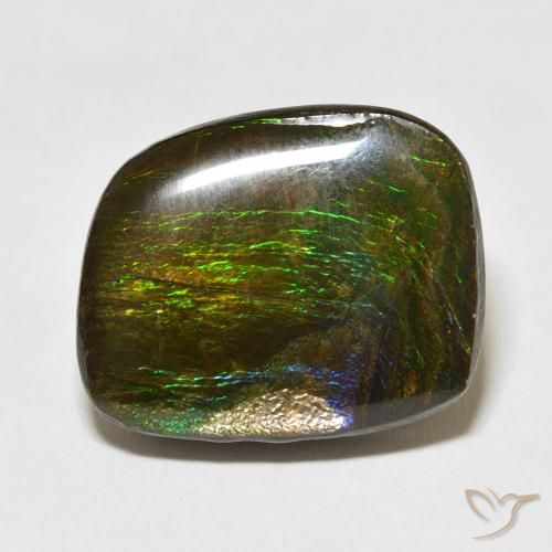 19.50ct Natural Multicolorido amolita, Chique, Opaco
