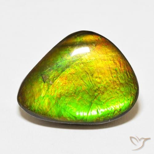15.27ct Natural Multicolorido amolita, Chique, Opaco