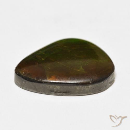 amolita Multicolorido Natural 15.27ct, Chique, Opaco