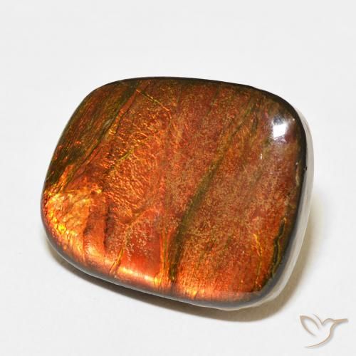 amolita Multicolorido Natural 14.15ct, Chique, Opaco