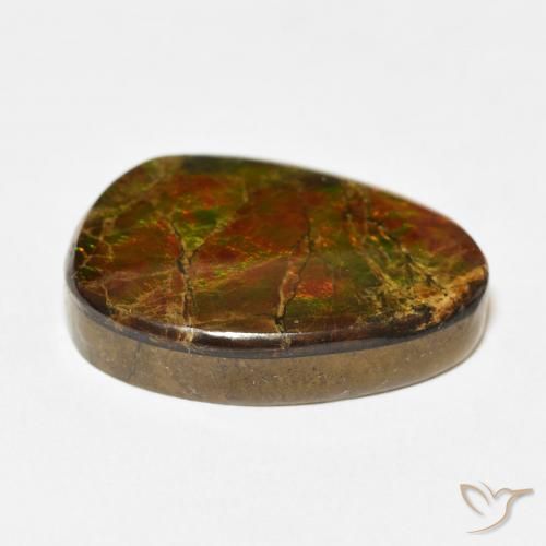 amolita Multicolorido Natural 15.07ct, Chique, Opaco