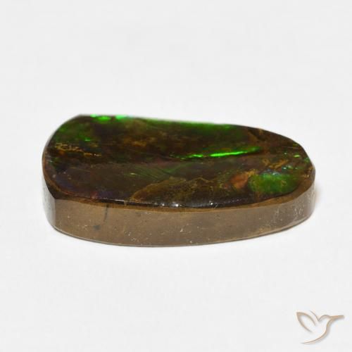 amolita Multicolorido Natural 12.15ct, Chique, Opaco