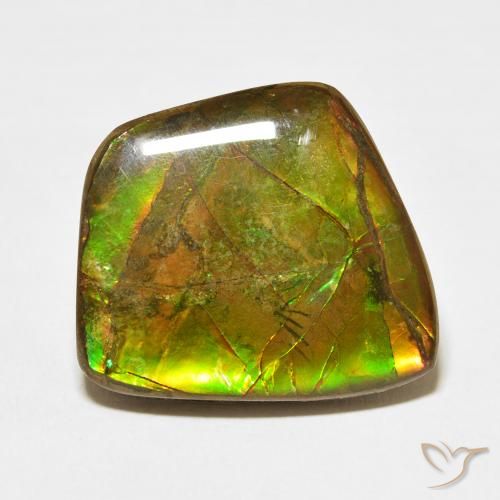 17.11ct Natural Multicolorido amolita, Chique, Opaco