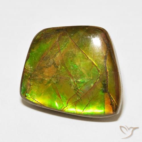 amolita Multicolorido Natural 17.11ct, Chique, Opaco