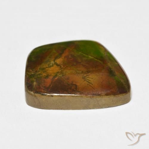 amolita Multicolorido Natural 17.11ct, Chique, Opaco