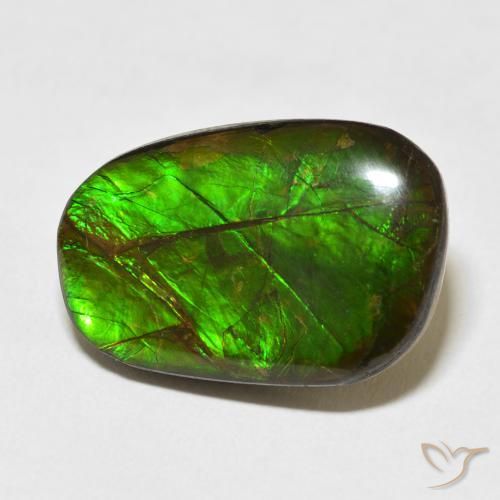 amolita Multicolorido Natural 13.96ct, Chique, Opaco