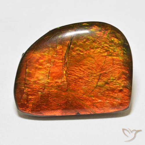 21.11ct Natural Multicolorido amolita, Chique, Opaco