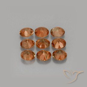 Pedras preciosas de Andaluzita Multicolorido natural de 2.24 ct, Redondo, VS