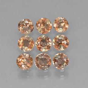 Pedras preciosas de Andaluzita Multicolorido natural de 2.25 ct, Corte Redondo, VS-SI