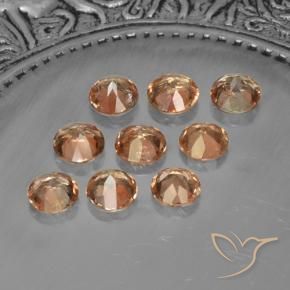 Pedras preciosas de Andaluzita Multicolorido natural de 2.27 ct, Redondo, VS-SI
