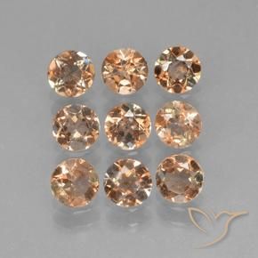 Pedras preciosas de Andaluzita Multicolorido natural de 2.26 ct, Redondo, VS-SI