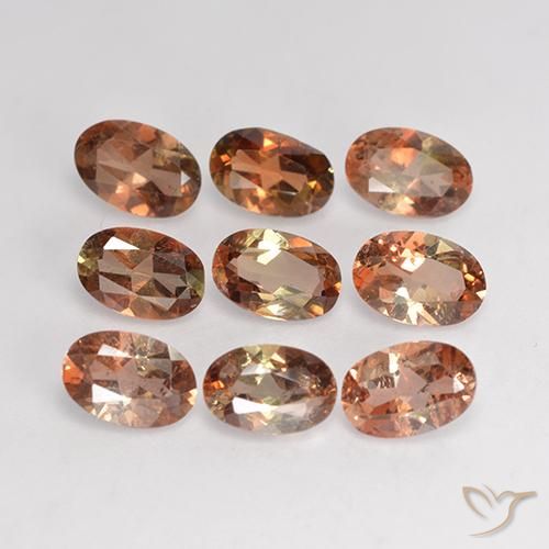 3.75ctw Natural Multicolorido Andaluzita, oval, VS-SI