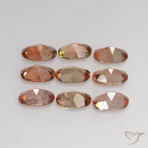 Pedras preciosas de Andaluzita Multicolorido natural de 3.75 ct, oval, VS-SI