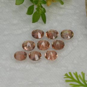 Pedras preciosas de andaluzita multicolorido natural de  ct, corte redondo, VS-SI