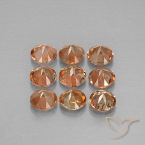 Pedras preciosas de Andaluzita Multicolorido natural de 2.34 ct, Redondo, VS-SI