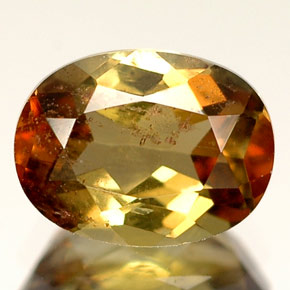 Andaluzita Multicolorido Natural 1.53ct, Corte Oval, VS-SI