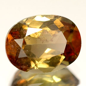 Andaluzita Multicolorido Natural 1.53ct, Corte Oval, VS-SI