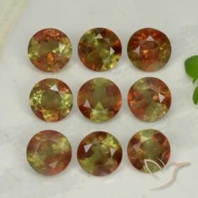 Pedras preciosas de Andaluzita Multicolorido natural de 2.24 ct, Redondo, VS-SI