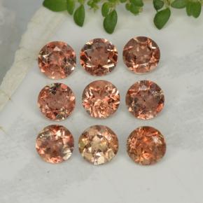 Pedras preciosas de Andaluzita Multicolorido natural de 2.28 ct, Corte Redondo, VS