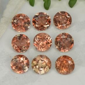 Pedras preciosas de Andaluzita Multicolorido natural de 2.28 ct, Corte Redondo, VS