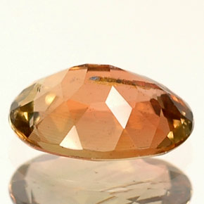 Andaluzita multicolorido natural 0,56ct, corte oval, VVS-VS