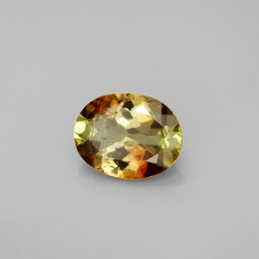 Andaluzita Multicolorido Natural 1.71ct, Corte Oval, VS