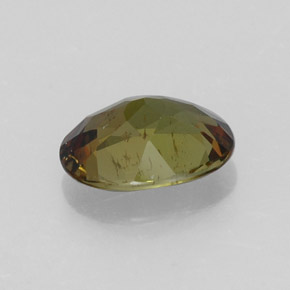 Andaluzita multicolorido natural 1,64ct, corte oval, VS-SI