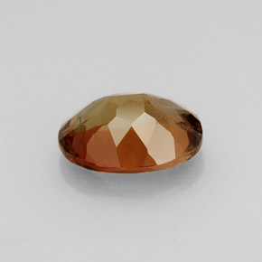 Andaluzita multicolorido natural 1,82ct, corte oval, VS