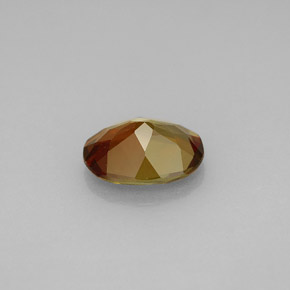 Andaluzita multicolorido natural 1,61ct, corte oval, VVS-VS