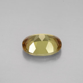 Andaluzita multicolorido natural 1,86ct, corte oval, VVS-VS