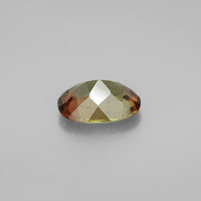 Andaluzita multicolorido natural 1,47ct, corte oval, VVS-VS