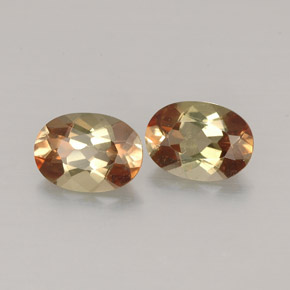 Pedras preciosas de Andaluzita Multicolorido natural de  ct, Corte Oval, VVS-VS