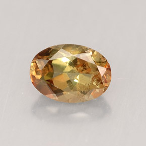 Andaluzita Multicolorido Natural 0.87ct, Corte Oval, VS