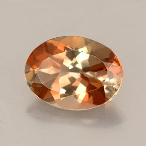 Andaluzita Multicolorido Natural 1.17ct, Corte Oval, VVS-VS