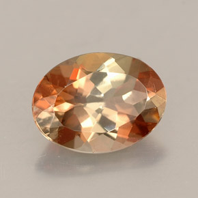 Andaluzita Multicolorido Natural 1.17ct, Corte Oval, VVS-VS