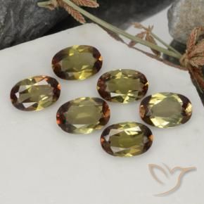 Pedras preciosas de Andaluzita Multicolorido natural de 2.35 ct, oval, VVS-VS