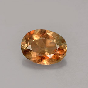 Andaluzita Multicolorido Natural 1.28ct, Corte Oval, VS-SI