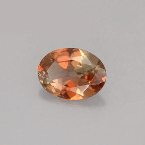Andaluzita Multicolorido Natural 1.05ct, Corte Oval, VS