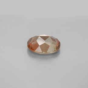 Andaluzita multicolorido natural 1,35ct, corte oval, VS-SI