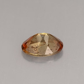 Andaluzita multicolorido natural 1,17ct, corte oval, VS-SI