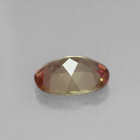 Andaluzita multicolorido natural 1,15ct, corte oval, VS