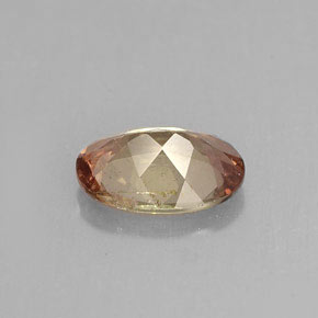 Andaluzita multicolorido natural 1,05ct, corte oval, VS-SI