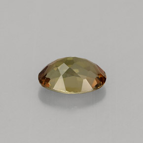Andaluzita multicolorido natural 0,77ct, corte oval, VVS-VS
