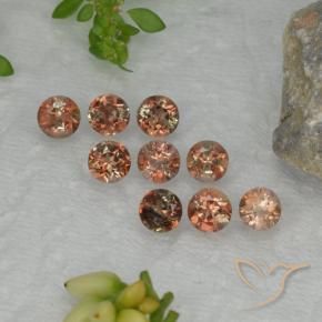 Pedras preciosas de Andaluzita Multicolorido natural de 2.57 ct, Redondo, VS