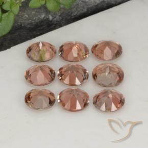 Pedras preciosas de Andaluzita Multicolorido natural de 2.18 ct, Redondo, VS